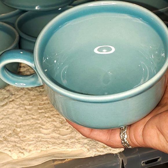 Vintage Ceramic Coffee Cups Set (8) - Picture 5 of 12